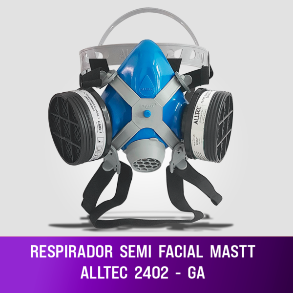 RESPIRADOR--SEMI--FACIAL--MASTT---ALLTEC--2402-----GA