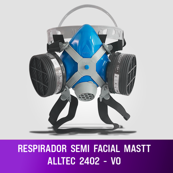 RESPIRADOR--SEMI--FACIAL--MASTT---ALLTEC--2402-----VO