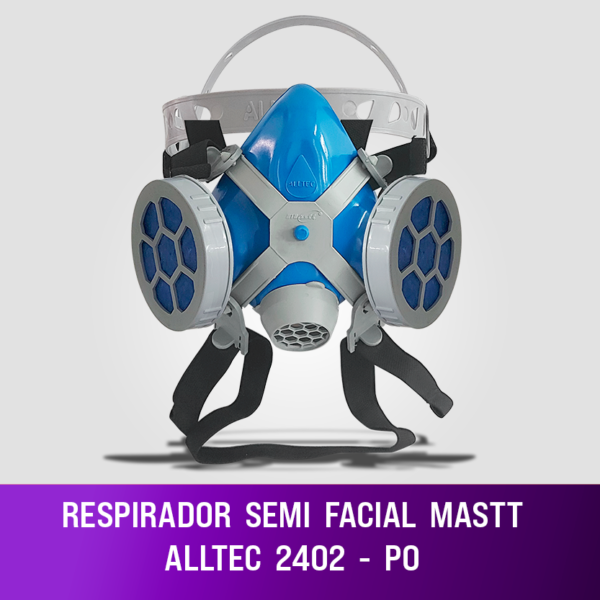 RESPIRADOR--SEMI--FACIAL--MASTT---ALLTEC--2402-----PO