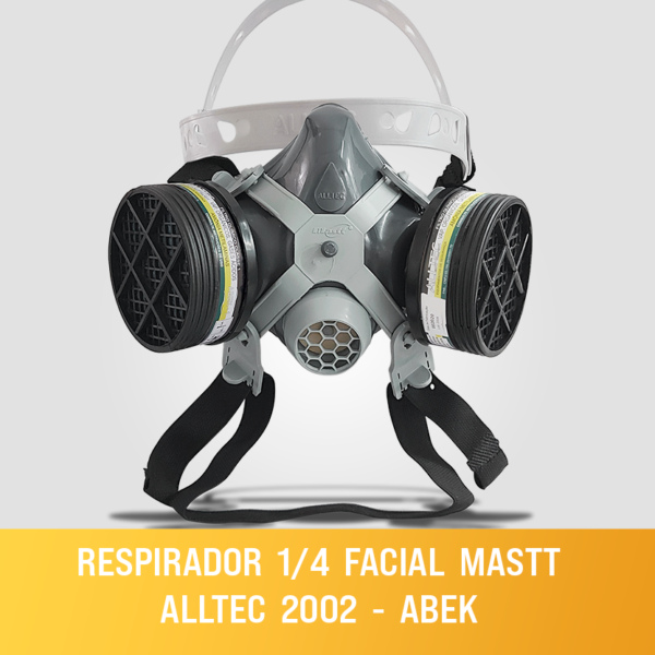 RESPIRADOR--1.4--FACIAL--MASTT---ALLTEC--2002-----ABEK