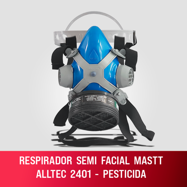 RESPIRADOR--SEMI--FACIAL--MASTT---ALLTEC--2401-----PESTICIDA