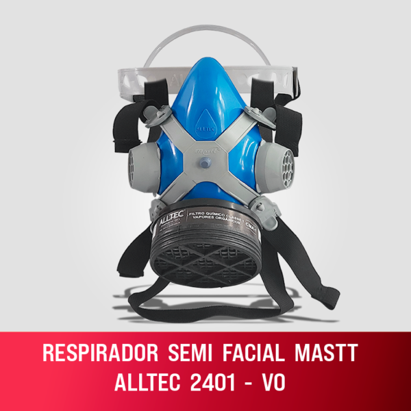 RESPIRADOR--SEMI--FACIAL--MASTT---ALLTEC--2401-----VO