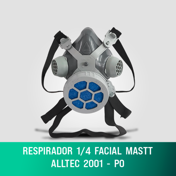 RESPIRADOR--1-4--FACIAL--MASTT---ALLTEC--2001-----PO