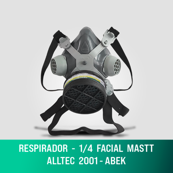 RESPIRADOR-----1.4--FACIAL--MASTT--ALLTEC--2001---ABEK